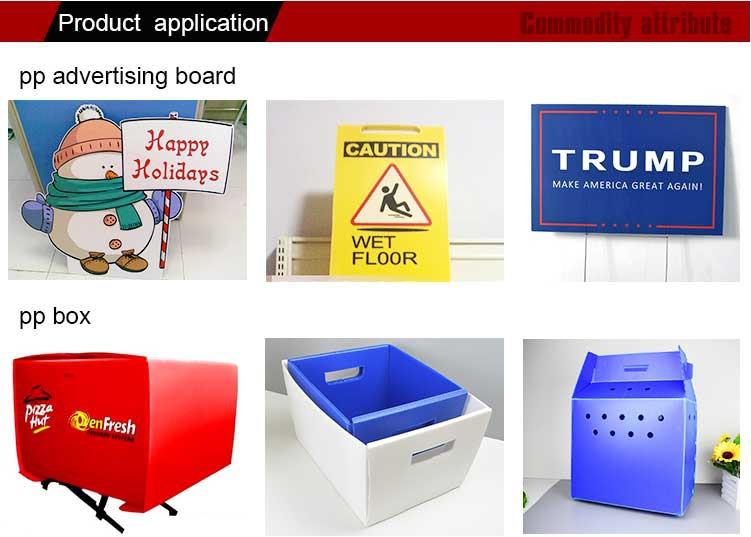 Plastic correx board