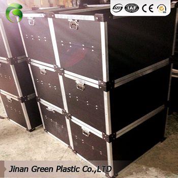 warehouse stackable plastic boxes supplier(001)